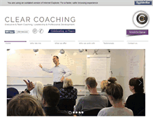 Tablet Screenshot of clearpartnership.com